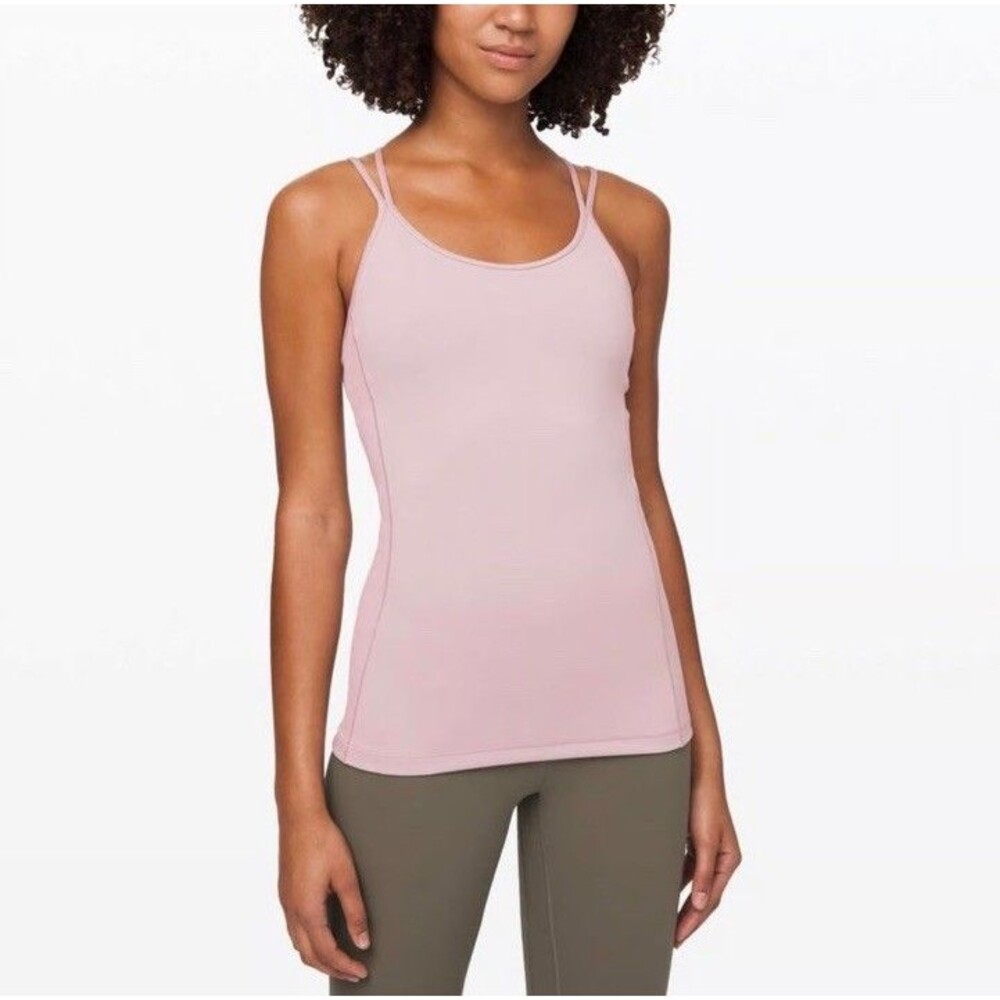Lululemon Women’s Free To Be Tank Everlux In Smoky Blush Activewear Yoga